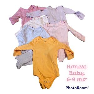 Honest Baby all cotton onesies